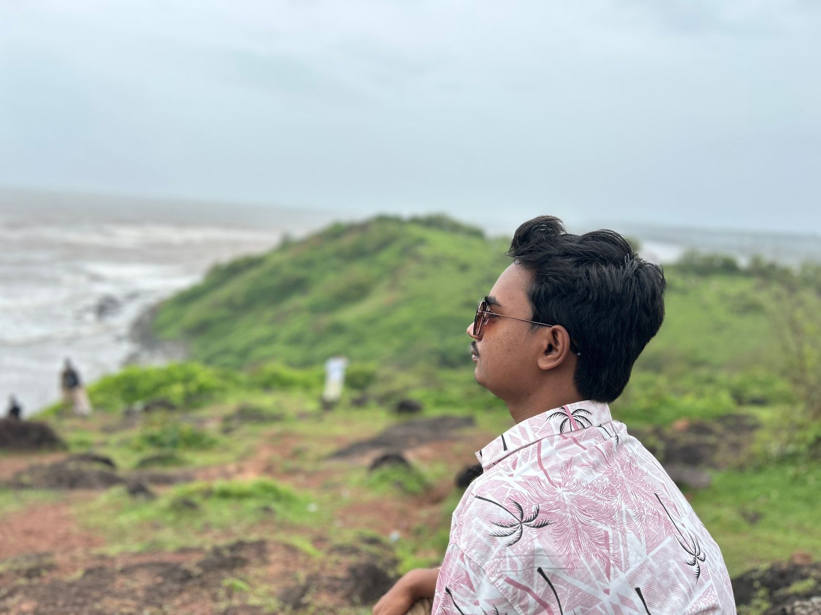 Catching waves during a breezy Goa afternoon